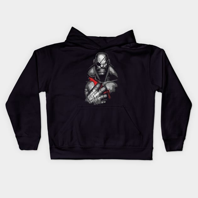 S Kids Hoodie by horrorshirt